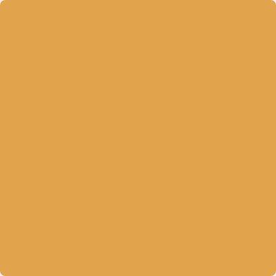 Benjamin Moore's paint color 175 Mayan Gold from Cincinnati Color Company.