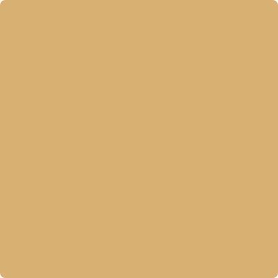 Benjamin Moore's paint color 194 Hathaway Gold from Cincinnati Color Company.