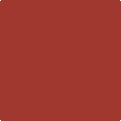 Benjamin Moore's paint color 2004-10 Deep Rose from Cincinnati Color Company.