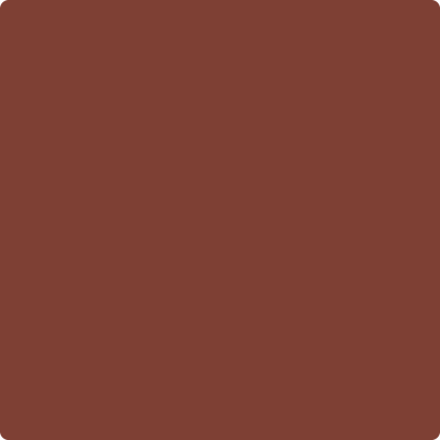 Benjamin Moore's paint color 2005-10 Red Rock from Cincinnati Color Company.