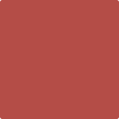 Benjamin Moore's paint color 2006-30 Rosy Apple from Cincinnati Color Company.
