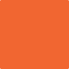Benjamin Moore's paint color 2014-20 Rumba Orange from Cincinnati Color Company.