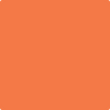 Benjamin Moore's paint color 2014-30 Tangy Orange from Cincinnati Color Company.