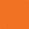 Benjamin Moore's paint color 2015-10 Electric Orange from Cincinnati Color Company.