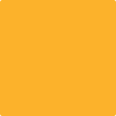Benjamin Moore's paint color 2018-30 Citrus Blast from Cincinnati Color Company.
