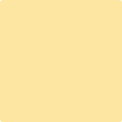 Benjamin Moore's paint color 2018-50 Morning Sunshine from Cincinnati Color Company.
