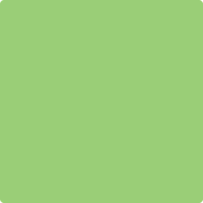Benjamin Moore's paint color 2030-40 Spring Leaf from Cincinnati Color Company.