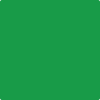 Benjamin Moore's paint color 2032-10 Neon Green from Cincinnati Color Company.