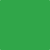 Benjamin Moore's paint color 2032-20 Traffic Light Green from Cincinnati Color Company.