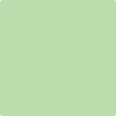 Benjamin Moore's paint color 2032-50 Early Spring Green from Cincinnati Color Company.