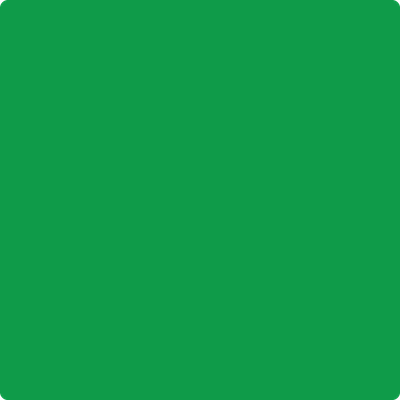 Benjamin Moore's paint color 2033-20 Peppermint Leaf from Cincinnati Color Company.