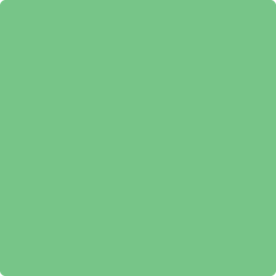 Benjamin Moore's paint color 2033-40 Lime Tart from Cincinnati Color Company.