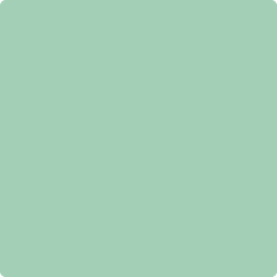 Benjamin Moore's paint color 2035-50 Spruce Green from Cincinnati Color Company.