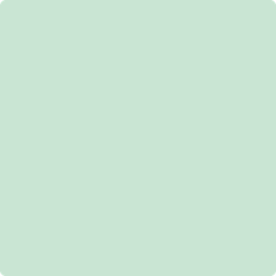 Benjamin Moore's paint color 2035-60 Leisure Green from Cincinnati Color Company.
