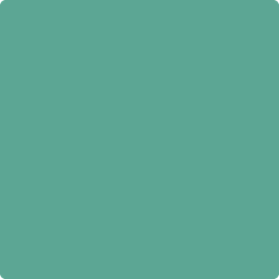 Benjamin Moore's paint color 2040-40 Summer Basket Green from Cincinnati Color Company.