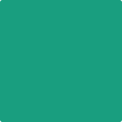 Benjamin Moore's paint color 2045-30 Green Leaf from Cincinnati Color Company.