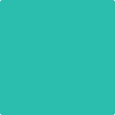 Benjamin Moore's paint color 2046-40 Green Sponge from Cincinnati Color Company.