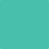 Benjamin Moore's paint color 2047-40 Capri Seas from Cincinnati Color Company.