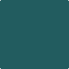 Benjamin Moore's paint color 2049-20 Oasis Blue from Cincinnati Color Company.