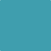Benjamin Moore's paint color 2054-40 Blue Lagoon from Cincinnati Color Company.