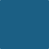 Benjamin Moore's paint color 2061-30 Bermuda Blue from Cincinnati Color Company.