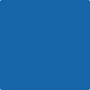 Benjamin Moore's paint color 2065-30 Brilliant Blue from Cincinnati Color Company.