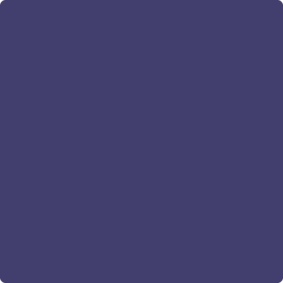 Benjamin Moore's paint color 2068-20 Grape Gum from Cincinnati Color Company.