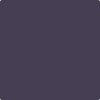 Benjamin Moore's paint color 2070-20 Plum Royale from Cincinnati Color Company.
