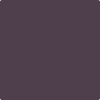 Benjamin Moore's paint color 2072-20 Black Raspberry from Cincinnati Color Company.