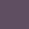 Benjamin Moore's paint color 2072-30 Purple Lotus from Cincinnati Color Company.