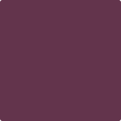Benjamin Moore's paint color 2074-10 Grape Juice from Cincinnati Color Company.