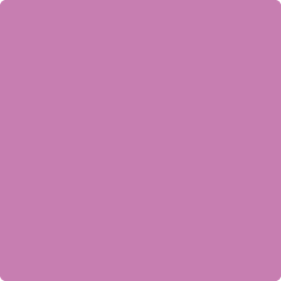 Benjamin Moore's paint color 2075-40 Pink Raspberry from Cincinnati Color Company.