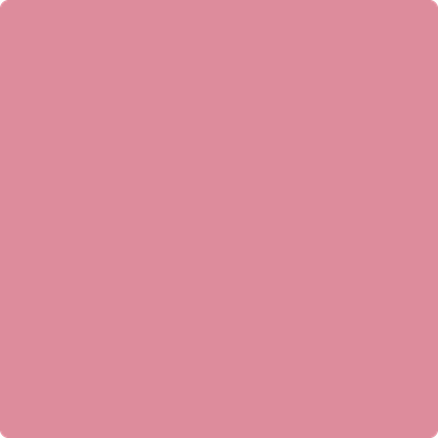 Benjamin Moore's paint color 2081-40 Pink Blossom from Cincinnati Color Company.