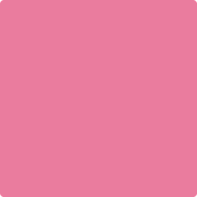 Benjamin Moore's paint color 2086-40 Deep Carnation from Cincinnati Color Company.
