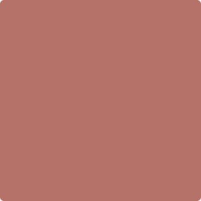 Benjamin Moore's paint color 2091-40 Red River Clay from Cincinnati Color Company.