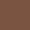 Benjamin Moore's paint color 2096-20 Chocolate Truffle Brown from Cincinnati Color Company.