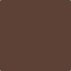 Benjamin Moore's paint color 2113-10 Chocolate Sundae from Cincinnati Color Company.