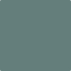 Benjamin Moore's paint color 2123-20 Caribbean Teal from Cincinnati Color Company.