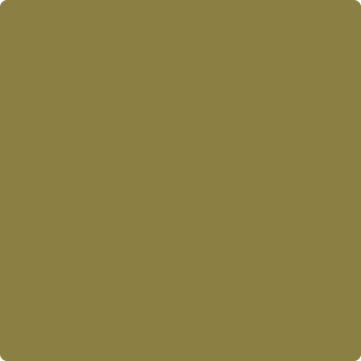 Benjamin Moore's paint color 2149-10 Newt Green from Cincinnati Color Company.