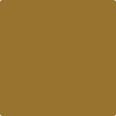 Benjamin Moore's paint color 2153-10 Golden Bark from Cincinnati Color Company.