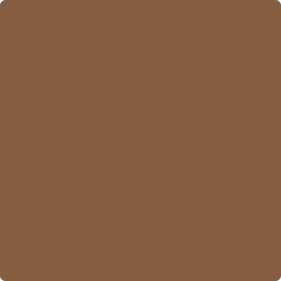 Benjamin Moore's paint color 2163-10 Log Cabin from Cincinnati Color Company.