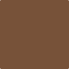 Benjamin Moore's paint color 2164-10 Saddle Brown from Cincinnati Color Company.