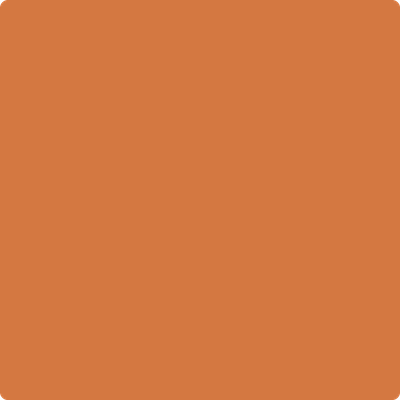 Benjamin Moore's paint color 2167-20 Pumpkin Pie from Cincinnati Color Company.