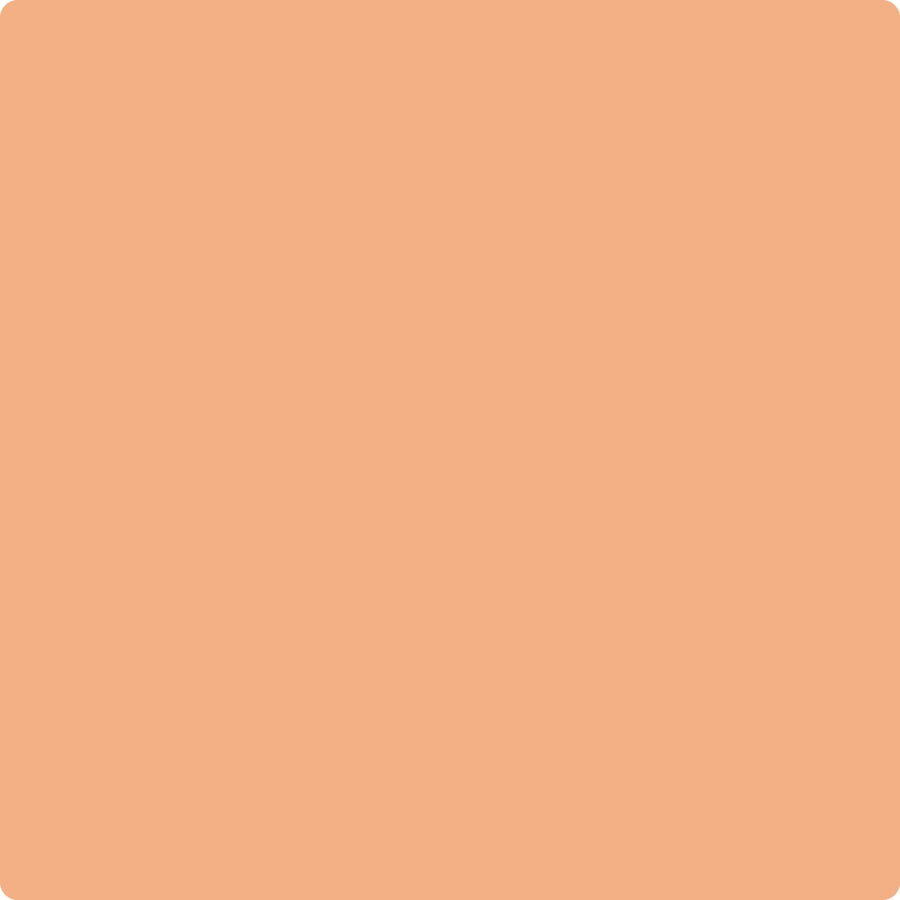 Benjamin Moore's paint color 2167-40 Toffee Orange from Cincinnati Color Company.