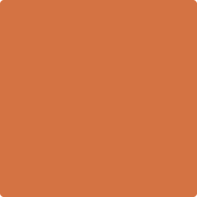 Benjamin Moore's paint color 2168-20 Pumpkin Cream from Cincinnati Color Company.