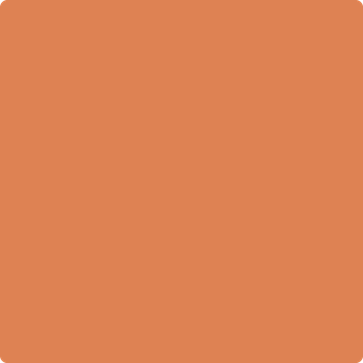 Benjamin Moore's paint color 2168-30 Orange Blossom from Cincinnati Color Company.