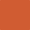 Benjamin Moore's paint color 2169-10 Racing Orange from Cincinnati Color Company.