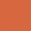 Benjamin Moore's paint color 2169-20 Orange Parrot from Cincinnati Color Company.