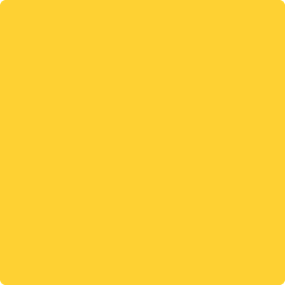Benjamin Moore's paint color 321 Viking Yellow from Cincinnati Color Company.