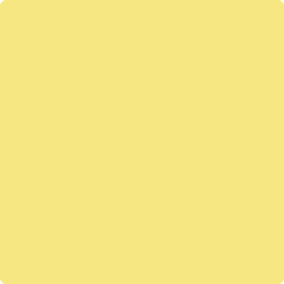 Benjamin Moore's paint color 334 Limon from Cincinnati Color Company.
